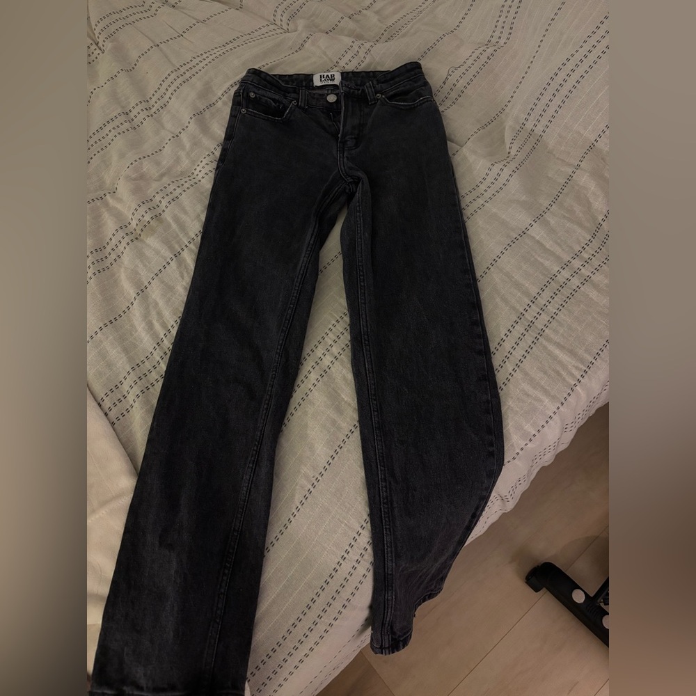 Harlow Women's Straight Leg Black Jeans
